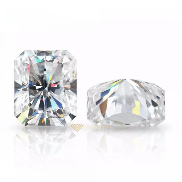 Kim cương nhân tạo Mỹ Moissanite Radiant1