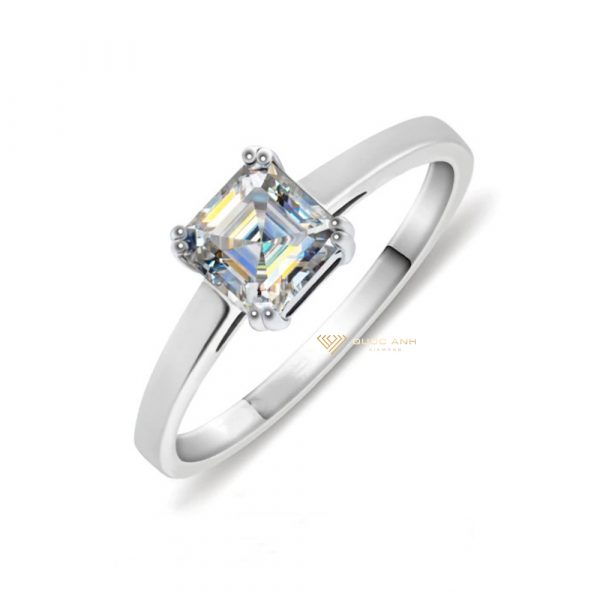 Nhẫn kim cương nữ Tiffany chủ asscher 5ly5