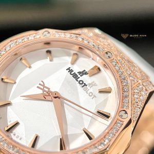 Đồng hồ Hublot Orlinski độ full kim cương vàng hồng