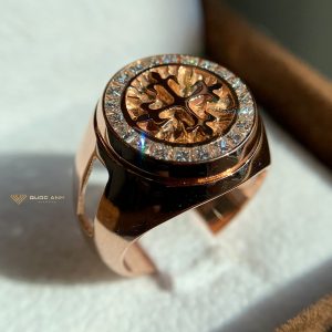 Nhẫn kim cương nam Patek Philippe