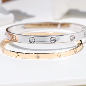 Vòng tay kim cương Catier love bracelet