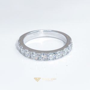 Nhẫn nữ internity thiết kế bạc S925 full xoàn moissanite DIVA-SRI003