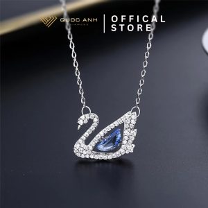 Dây chuyền bạc nữ thiên nga lấp lánh DIVAD0311