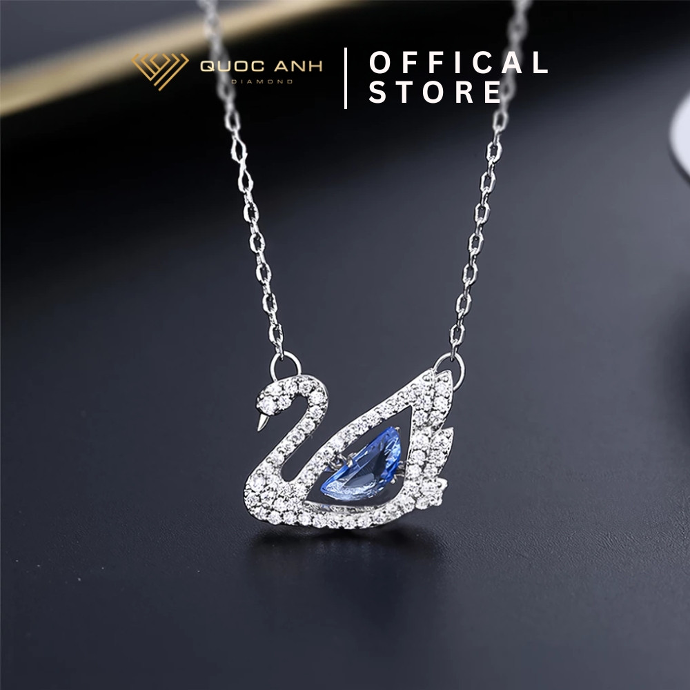 Day-chuyen-bac-nu-thien-nga-lap-lanh-QUOCANHJEWELRY-DIVAD0311 (1) Dây chuyền bạc nữ thiên nga lấp lánh DIVAD0311