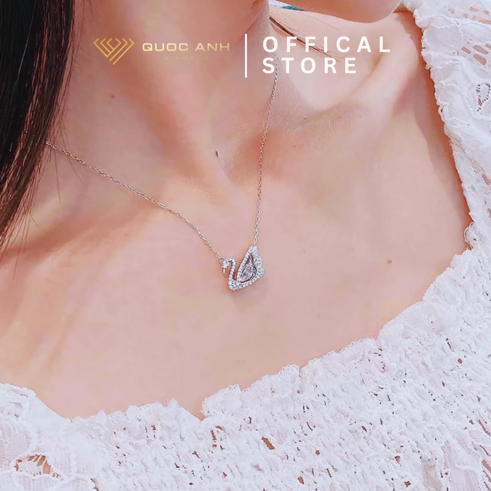 Day-chuyen-bac-nu-thien-nga-lap-lanh-QUOCANHJEWELRY-DIVAD0311 (6) Dây chuyền bạc nữ thiên nga lấp lánh DIVAD0311