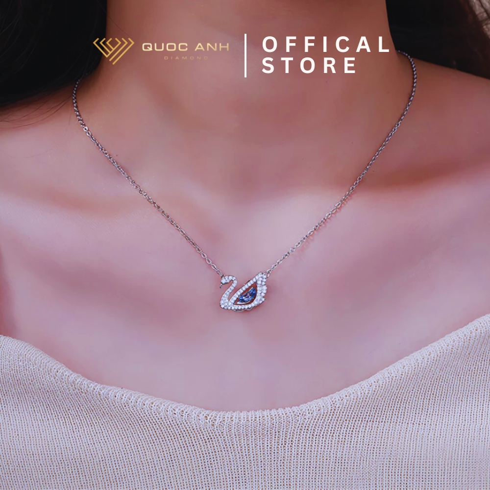 Day-chuyen-bac-nu-thien-nga-lap-lanh-QUOCANHJEWELRY-DIVAD0311 (7) Dây chuyền bạc nữ thiên nga lấp lánh DIVAD0311