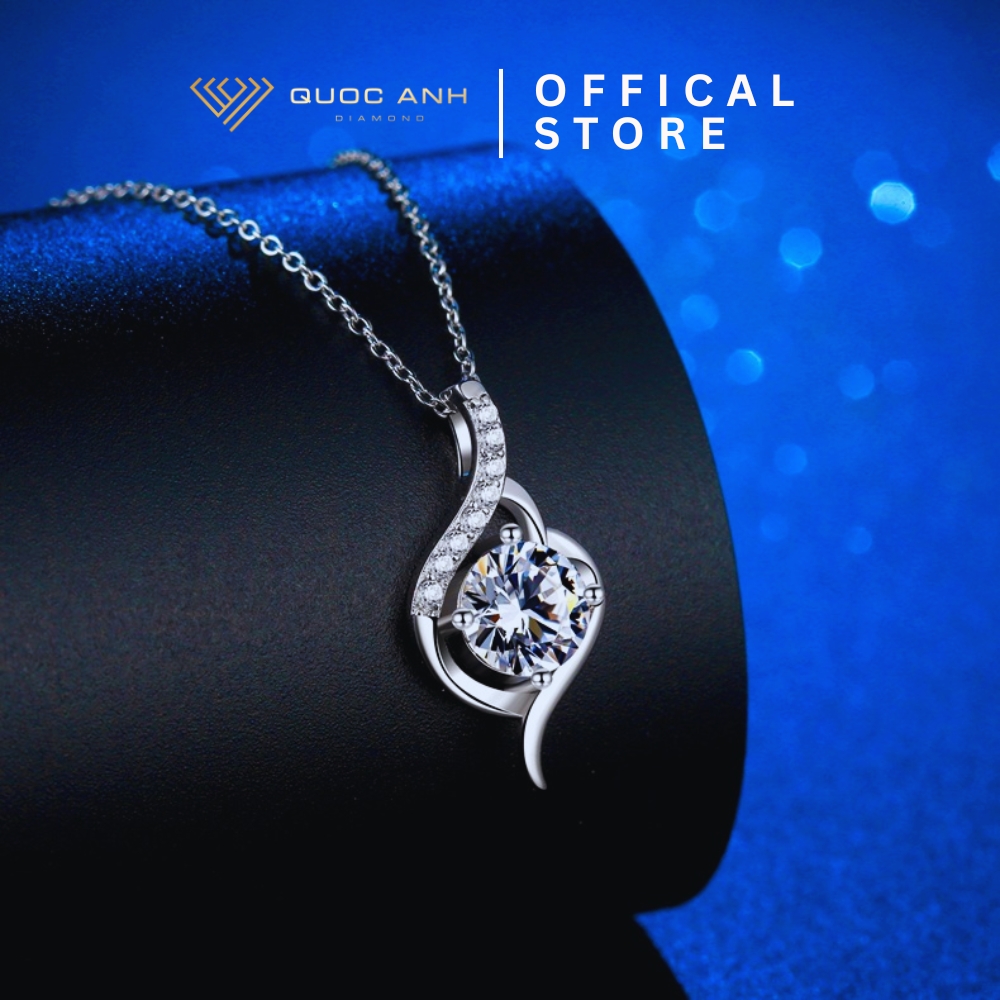 Day-chuyen-kim-moissanite-akumi (3) Dây chuyền bạc nữ moissanite Akumi