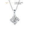 Dây chuyền bạc nữ moissanite Hanna
