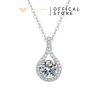 Dây chuyền bạc nữ moissanite Lisa