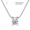 Dây chuyền bạc nữ moissanite Selena