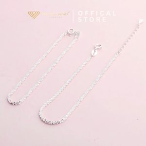 Lắc tay bạc nữ lấp lánh thanh lịch DIVAT0100